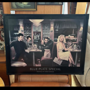 LED Print of 1950s/60s Stars