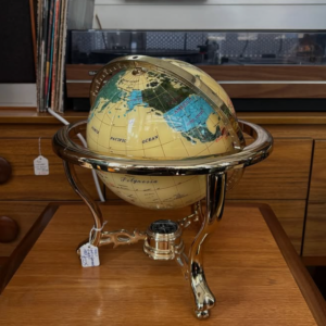 1990s Lapis Gemstone Globe