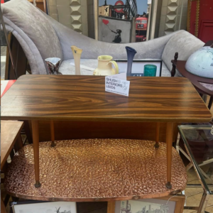 Teak Veneer Coffee Table