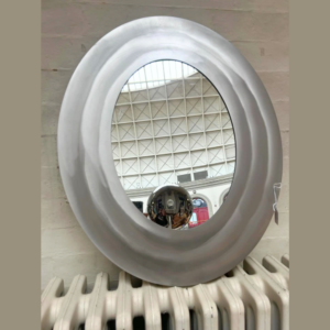 Pewter Framed Mirror