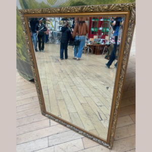 1960s Guilt Framed Mirror