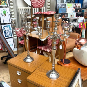 Solid Pewter Candle Sticks