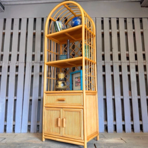 Bamboo Shelving Unit / Display Cabinet