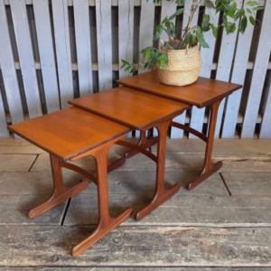G Plan Fresco Nest Of Teak Tables
