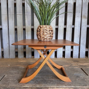 970s Folding Occasional Side / Coffee Table