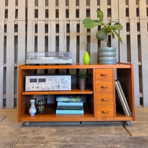 Teak TV / Hifi Unit