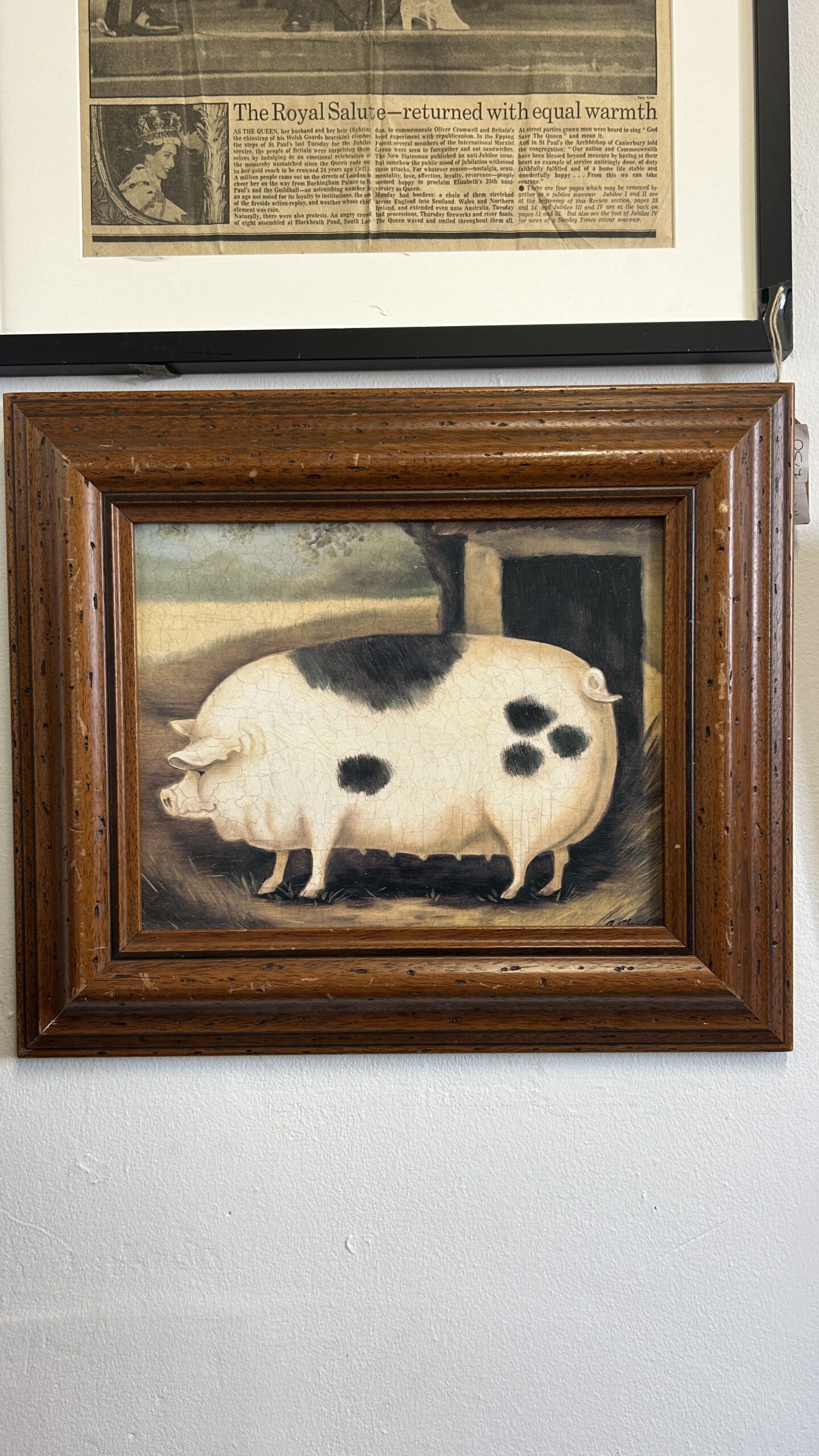 Naive Animals Painting by Alexandra Churchill
