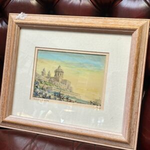 Two Original Watercolour Paintings of Malta